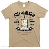 Gulf Of Mexico Since 1672 Historic Map 1672 Funny Tees T-Shirt thumb 0