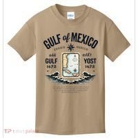 Gulf Of Mexico Since 1672 Historic Map 1672 Funny Tees Kids T-Shirt thumb 0