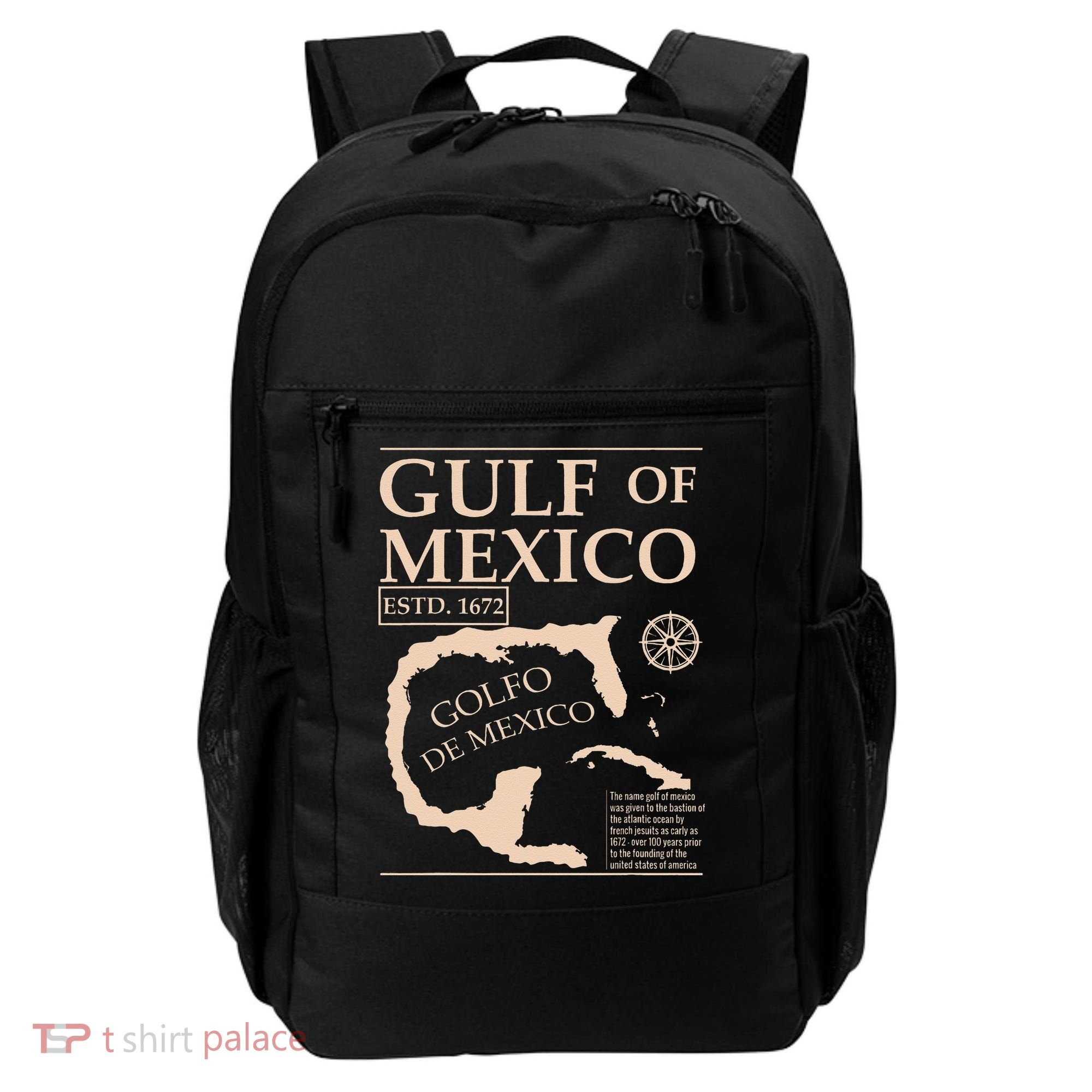 Gulf Of Mexico 1672 Historic Map Backpack