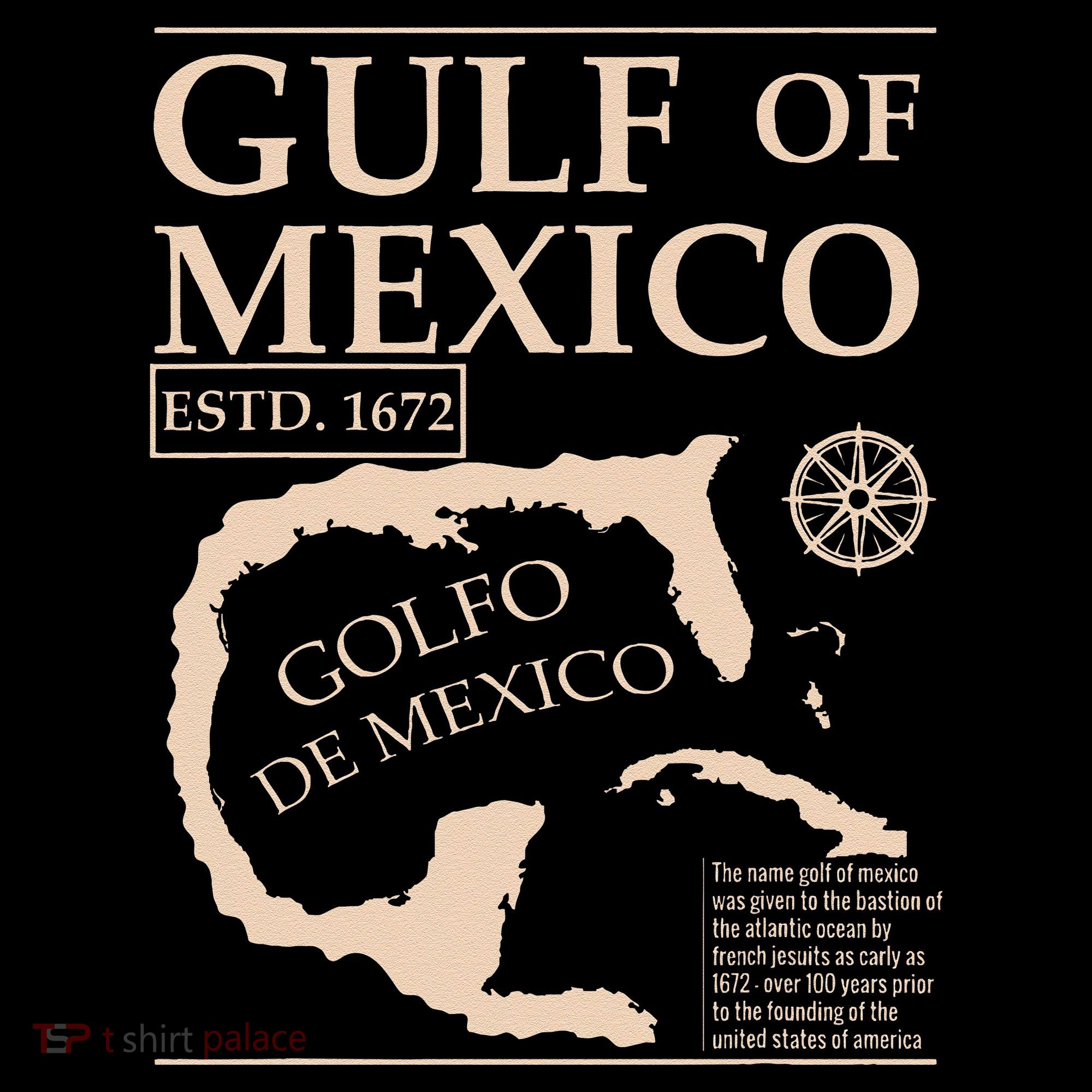 Gulf Of Mexico 1672 Historic Map Women's Hoodie
