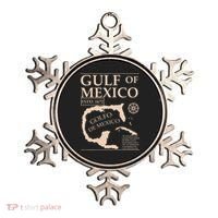Gulf Of Mexico 1672 Historic Map Ornament thumb 0