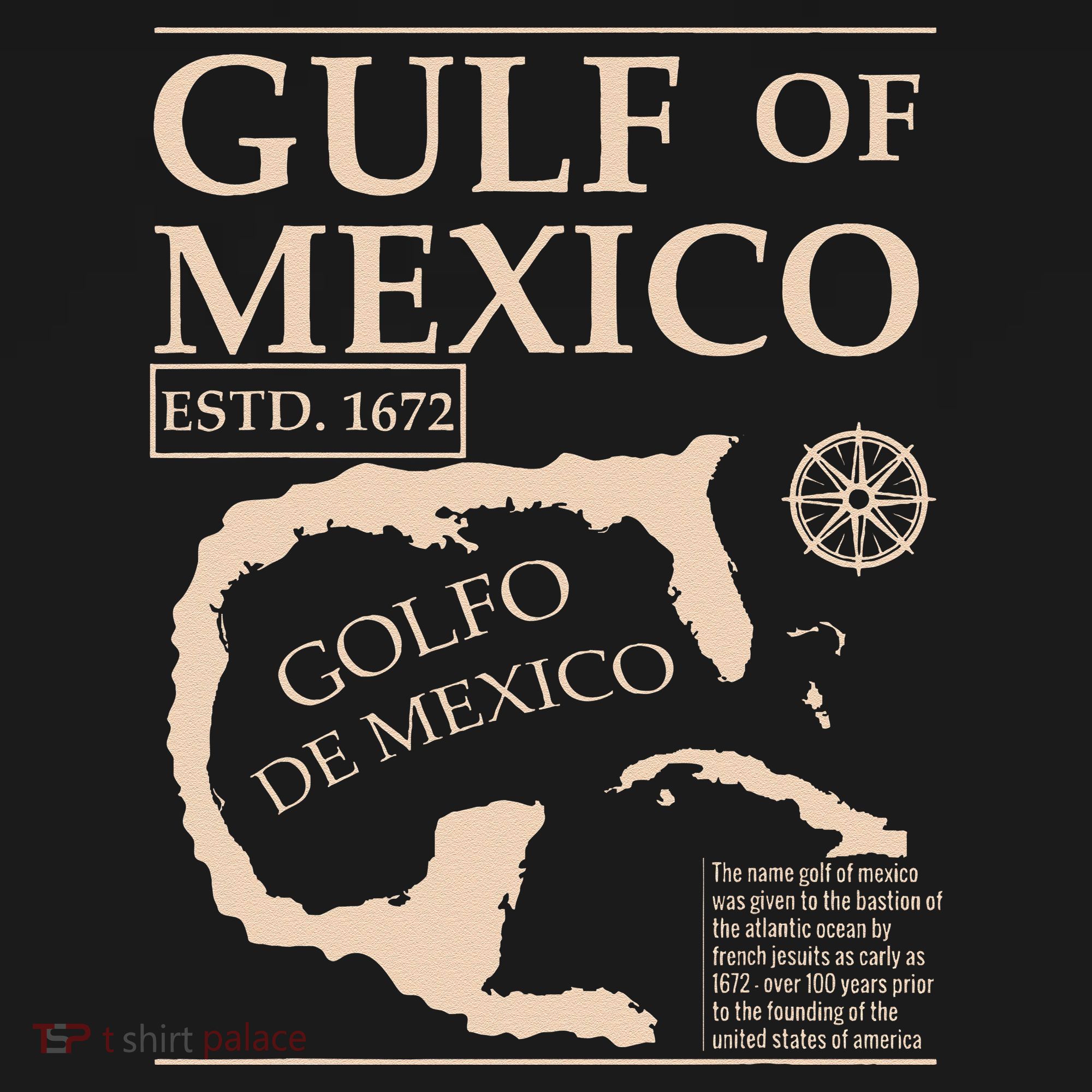 Gulf Of Mexico 1672 Historic Map Women's Tank Top