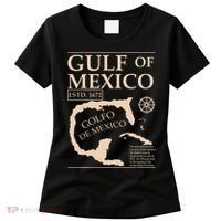 Gulf Of Mexico 1672 Historic Map Women's T-Shirt thumb 0