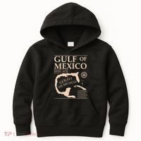 Gulf Of Mexico 1672 Historic Map Kids Hoodie thumb 0