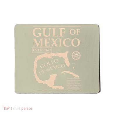 Gulf Of Mexico 1672 Historic Map Mousepad