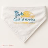 Gulf Of Mexico USA-Made Doggie Bandana thumb 0