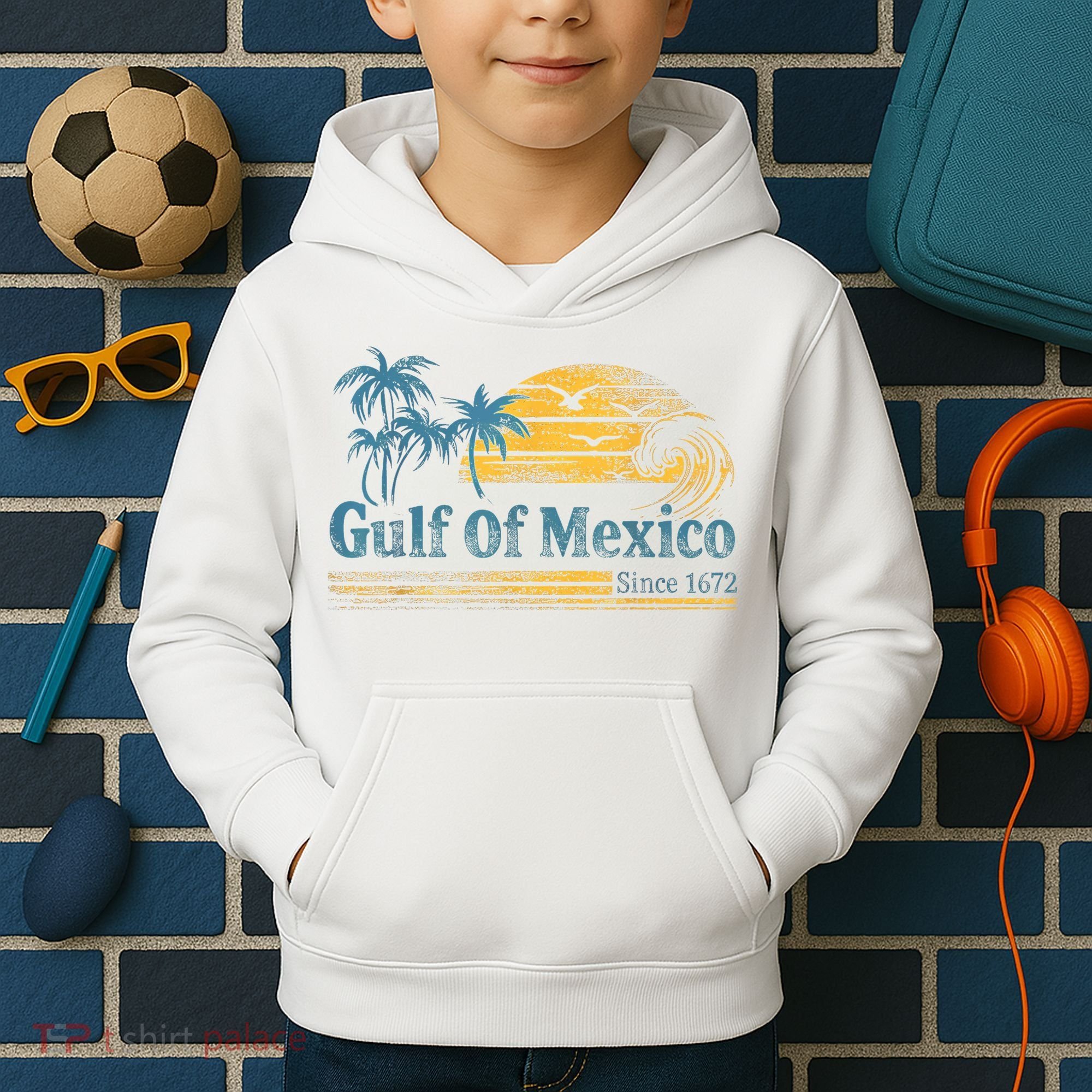 Gulf Of Mexico Kids Hoodie