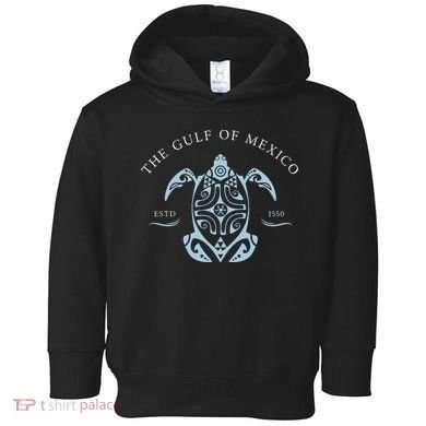Gulf Of Mexico Turtle Toddler Hoodie