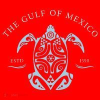 Gulf Of Mexico Turtle Santa Hat thumb 1
