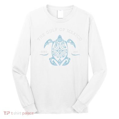 Gulf Of Mexico Turtle Long Sleeve Shirt