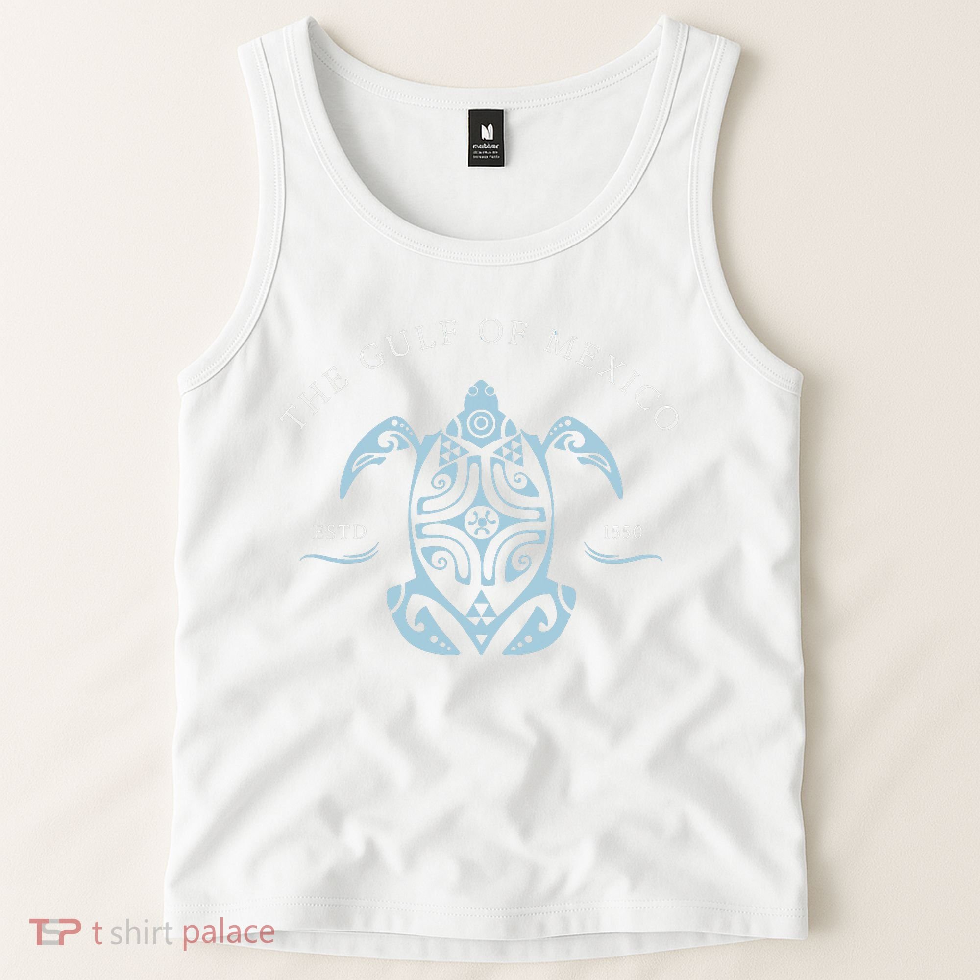 Gulf Of Mexico Turtle Tank Top