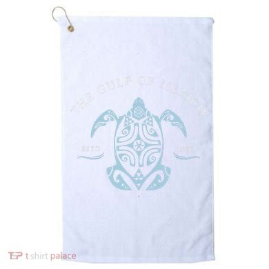 Gulf Of Mexico Turtle Golf Towel