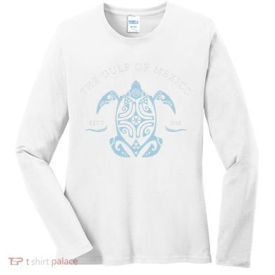 Gulf Of Mexico Turtle Women's Long Sleeve Shirt