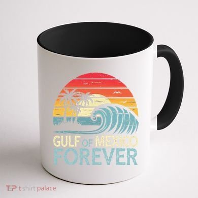 Gulf Of Mexico Forever Wave Surfing Tropical Coffee Mug back