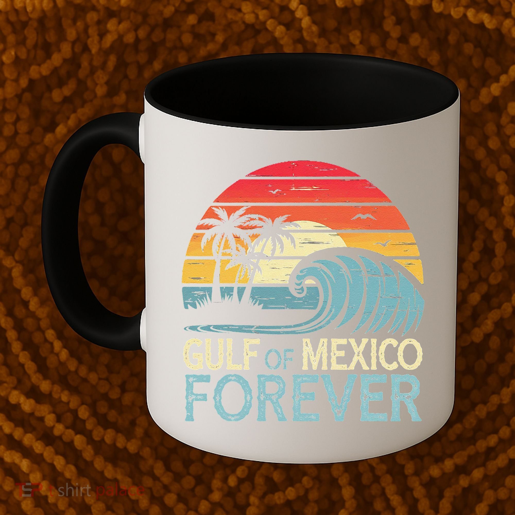 Gulf Of Mexico Forever Wave Surfing Tropical Coffee Mug