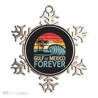 Gulf Of Mexico Forever Wave Surfing Tropical Ornament thumb 0