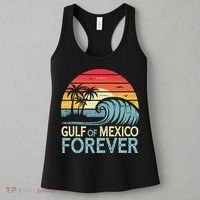 Gulf Of Mexico Forever Wave Surfing Tropical Women's Tank Top thumb 3