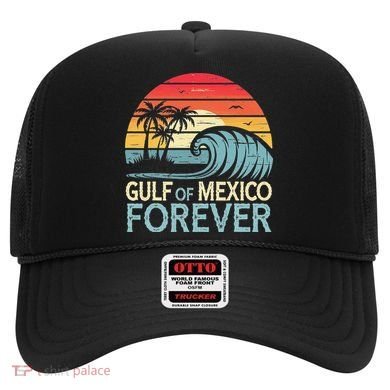 Gulf Of Mexico Forever Wave Surfing Tropical Hat