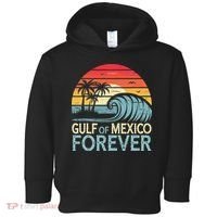 Gulf Of Mexico Forever Wave Surfing Tropical Toddler Hoodie thumb 0