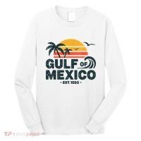 Gulf Of Mexico Est. 1550 Tropical Beach Travel Souvenir Long Sleeve Shirt thumb 0