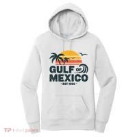 Gulf Of Mexico Est. 1550 Tropical Beach Travel Souvenir Women's Hoodie thumb 0