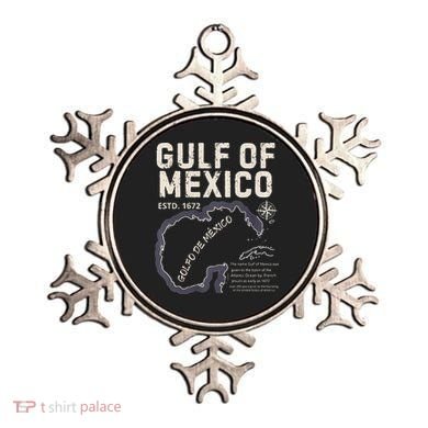 Gulf Of Mexico 1672 Historic Map Golfo De MéXico Estd. 1672 Ornament