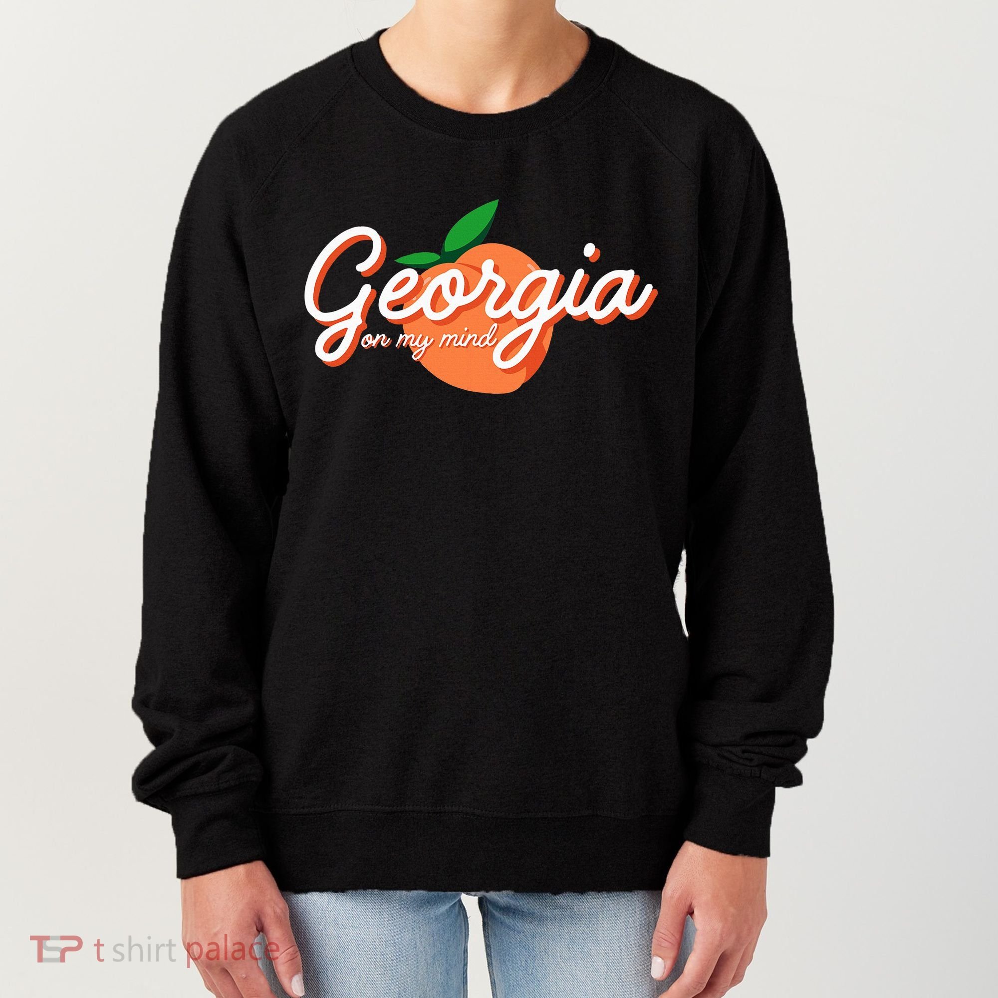 Georgia On My Mind Vacation Souvenir Women's Sweatshirt
