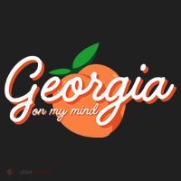 Georgia On My Mind Vacation Souvenir Women's Sweatshirt thumb 2