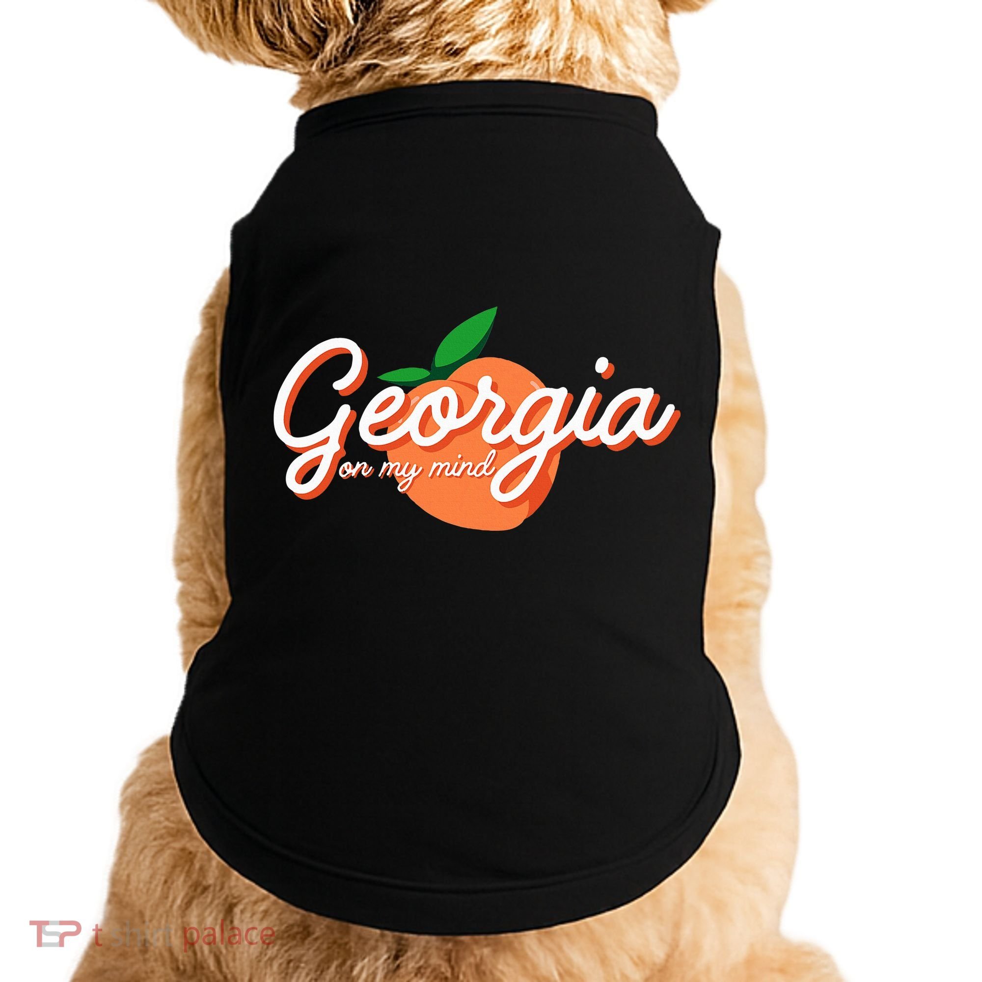 Georgia On My Mind Vacation Souvenir Doggie Tank