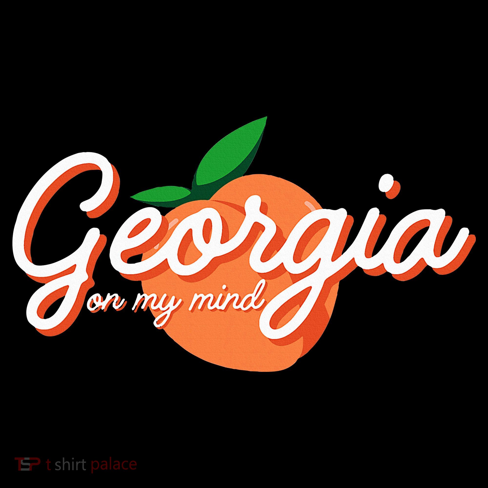 Georgia On My Mind Vacation Souvenir T-Shirt