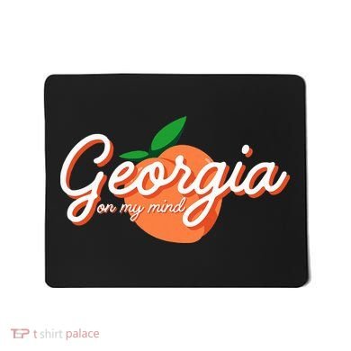 Georgia On My Mind Vacation Souvenir Mousepad