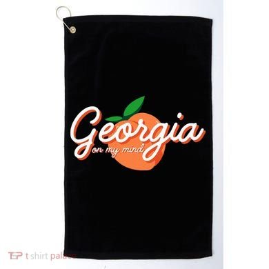 Georgia On My Mind Vacation Souvenir Golf Towel