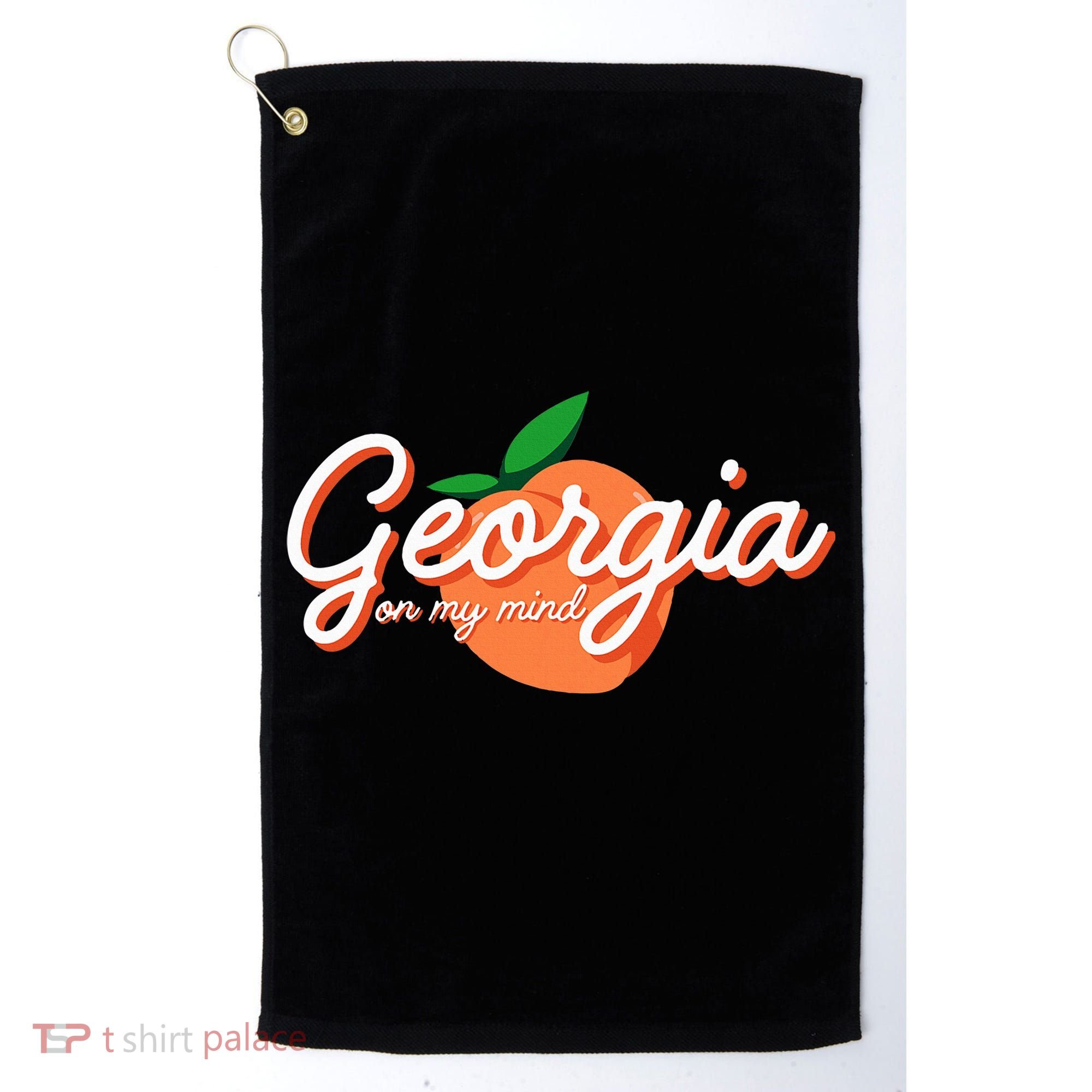 Georgia On My Mind Vacation Souvenir Golf Towel