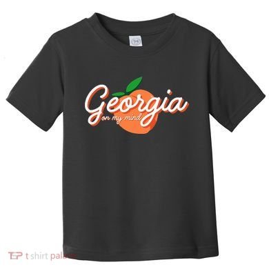 Georgia On My Mind Vacation Souvenir Toddler T-Shirt
