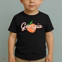 Georgia On My Mind Vacation Souvenir Toddler T-Shirt thumb 2