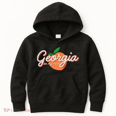 Georgia On My Mind Vacation Souvenir Kids Hoodie