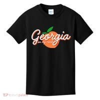 Georgia On My Mind Vacation Souvenir Kids T-Shirt thumb 0