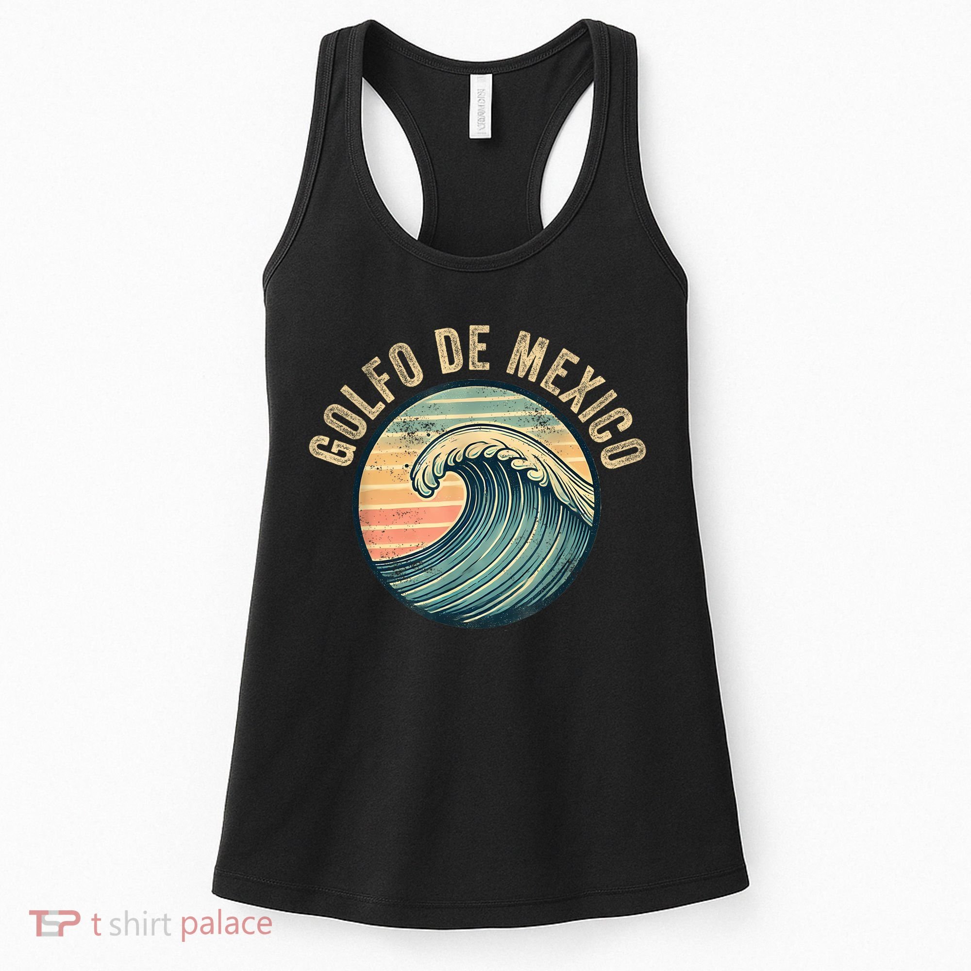 Golfo Of Mexico Souvenir Women's Tank Top