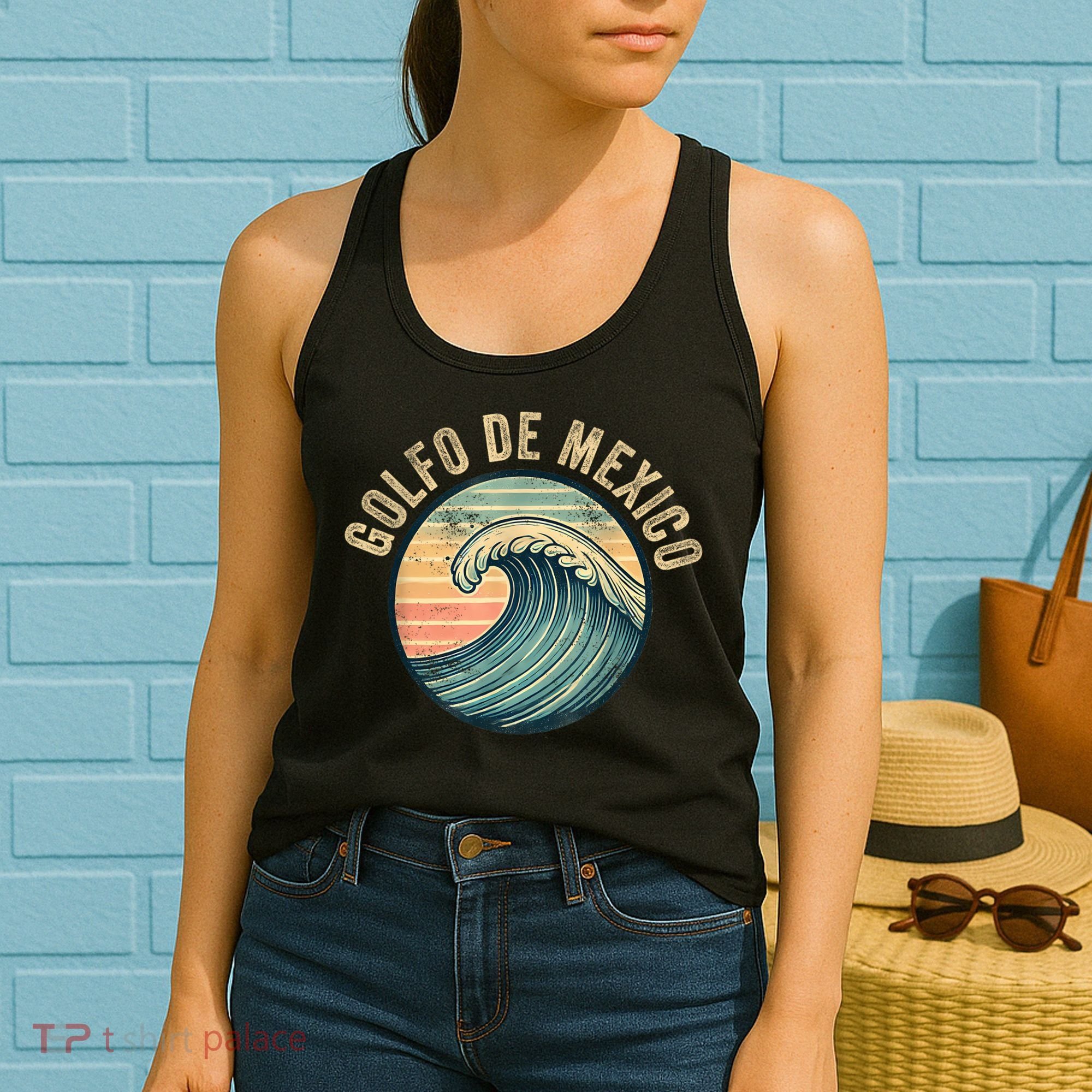 Golfo Of Mexico Souvenir Women's Tank Top