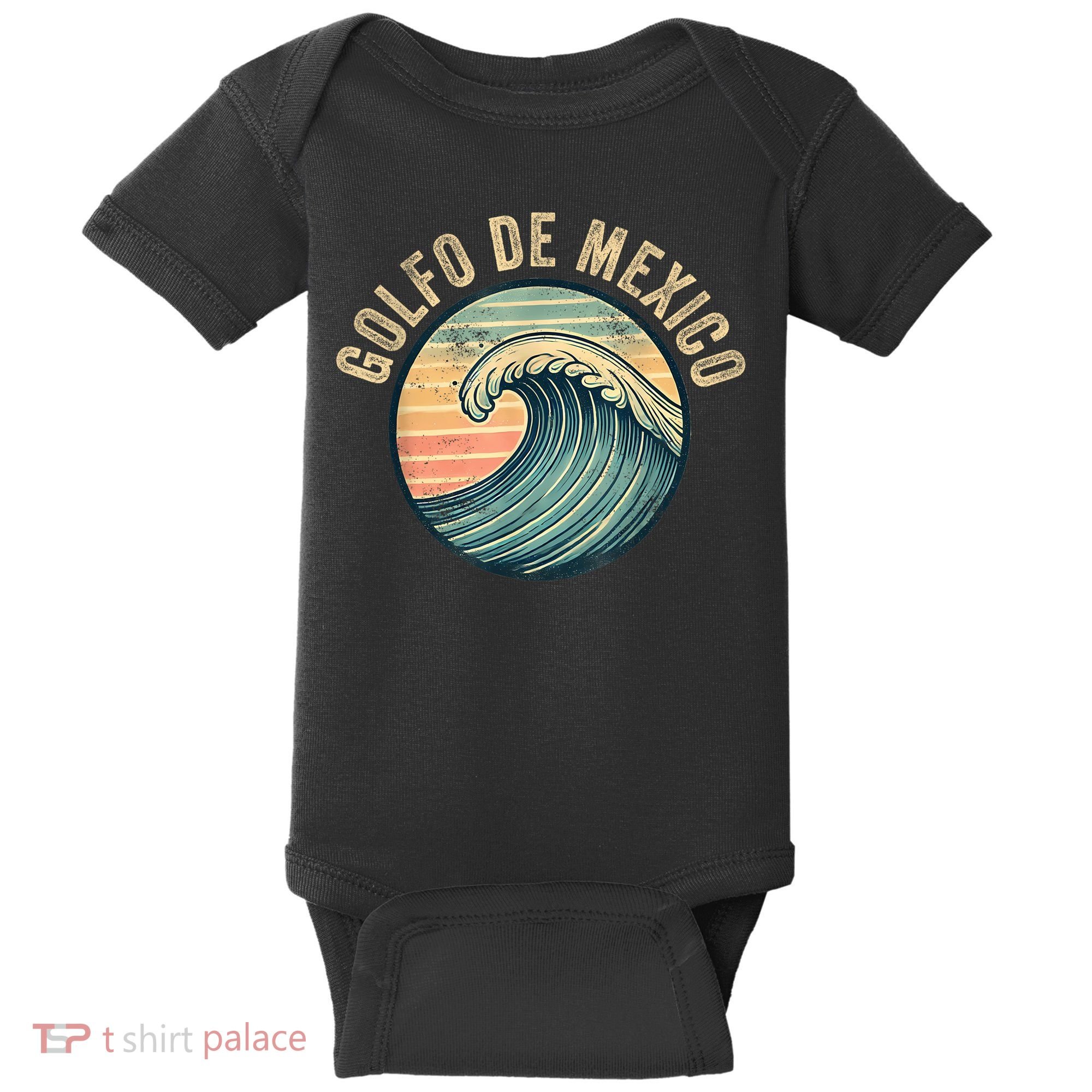 Golfo Of Mexico Souvenir Baby Bodysuit