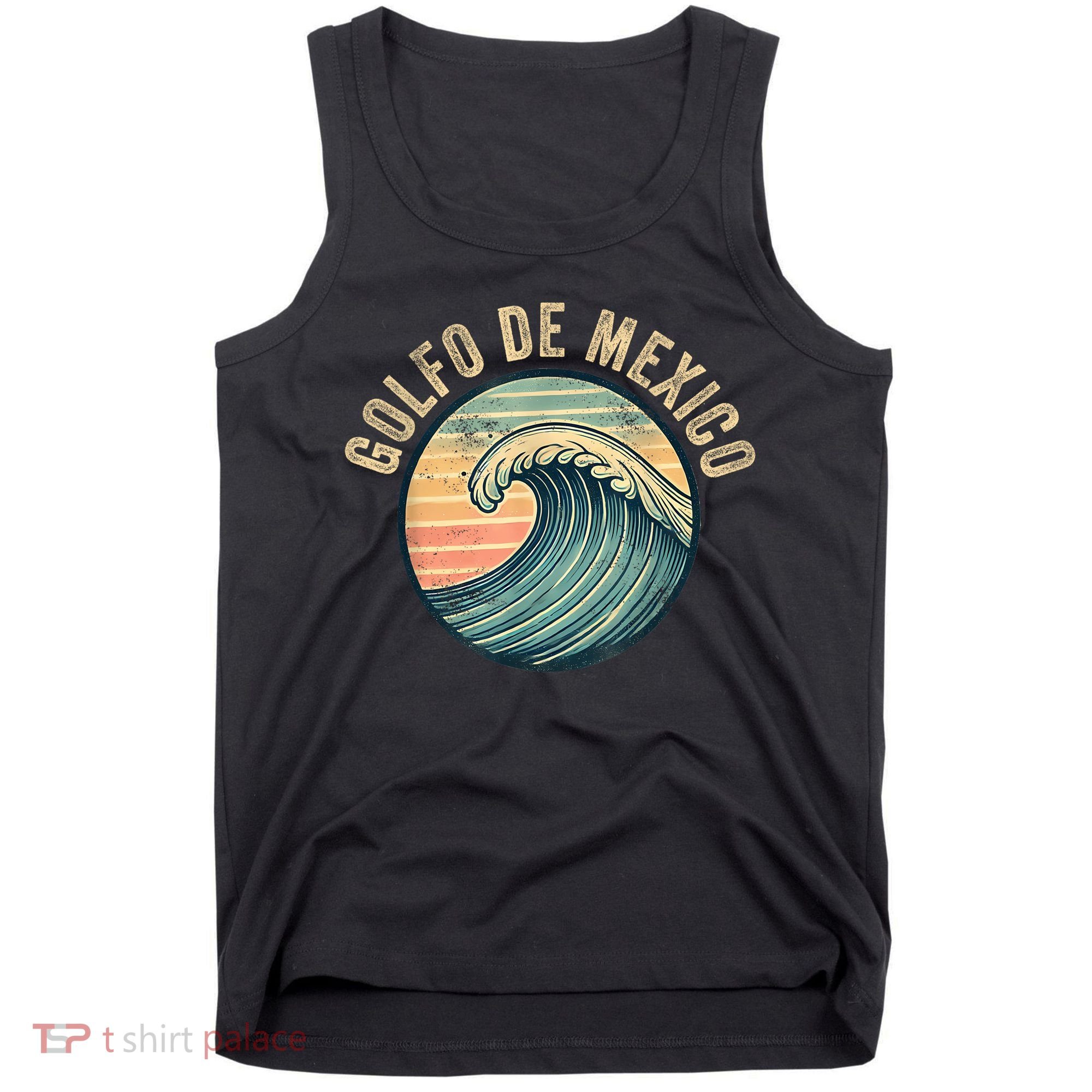 Golfo Of Mexico Souvenir Tank Top