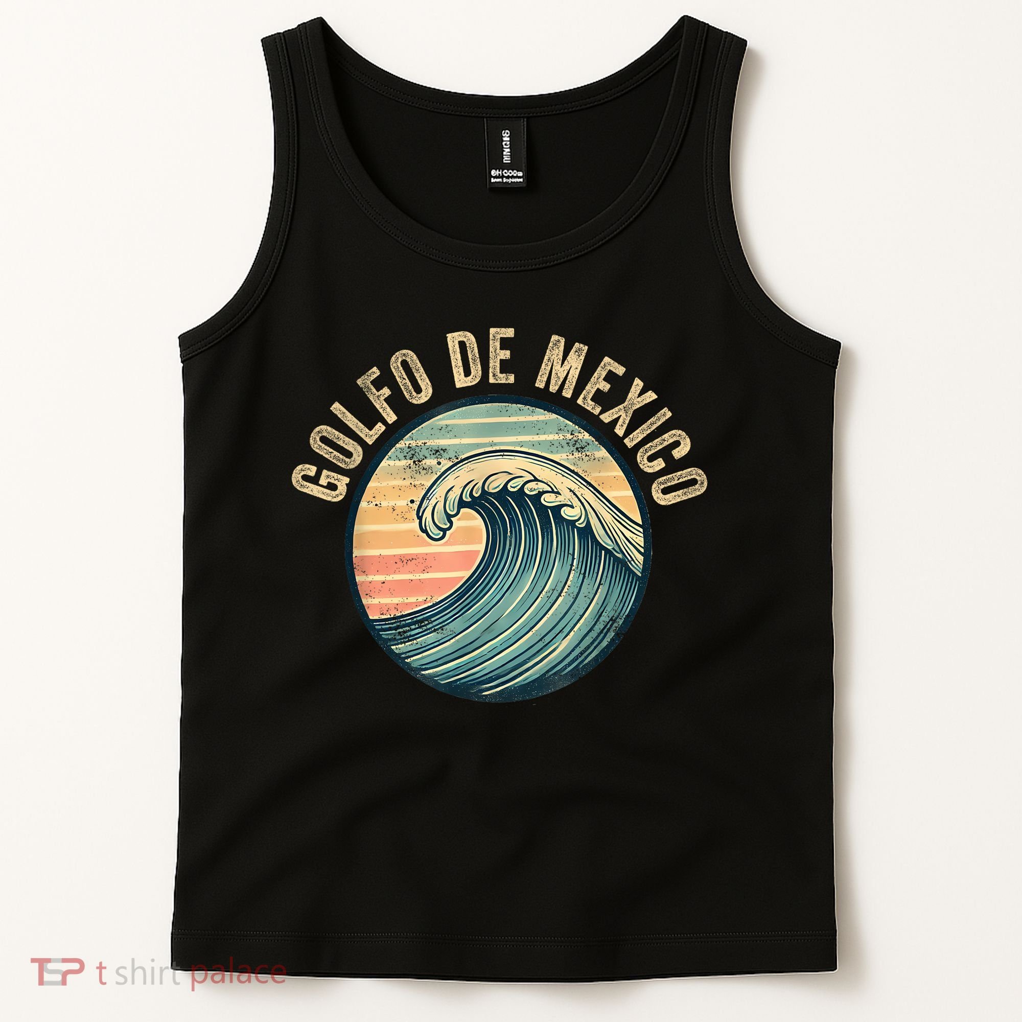 Golfo Of Mexico Souvenir Tank Top