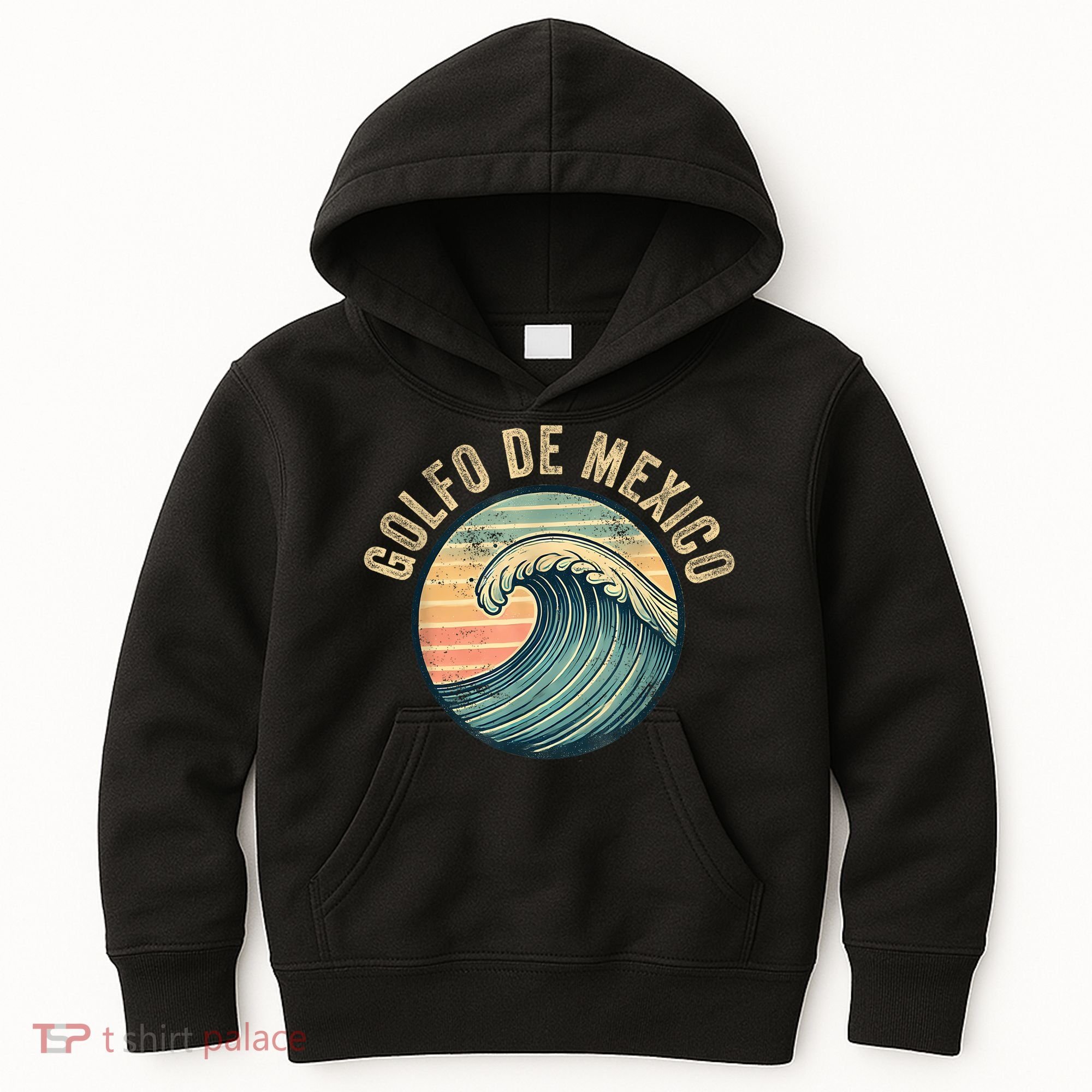 Golfo Of Mexico Souvenir Kids Hoodie