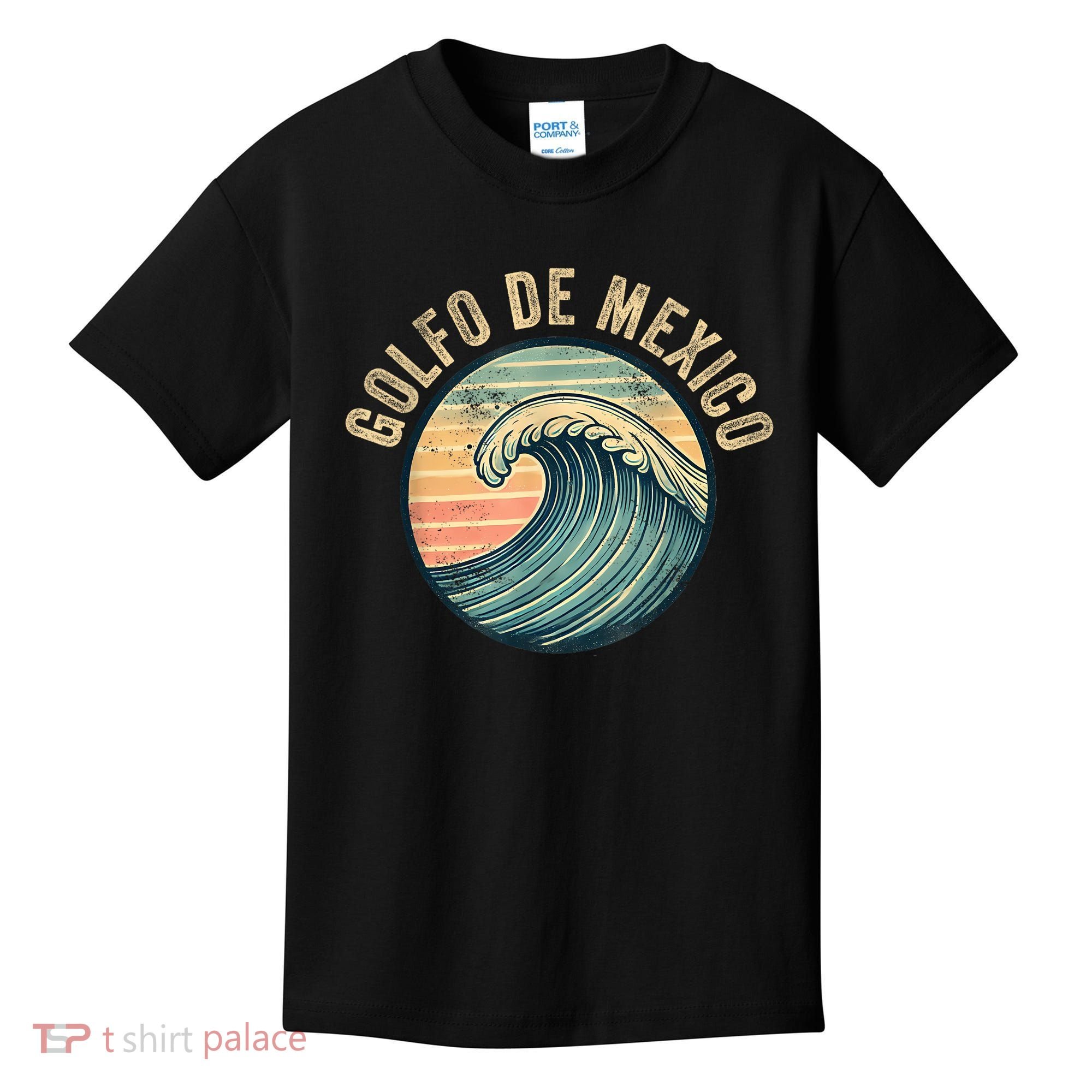 Golfo Of Mexico Souvenir Kids T-Shirt