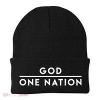 God One Nation Under God American Christian Gift Beanie thumb 0