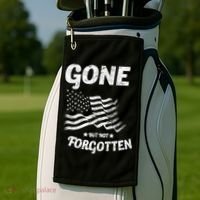 Gone But Not Forgotten Golf Towel thumb 2