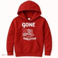 Gone But Not Forgotten Kids Hoodie thumb 0