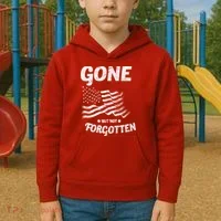 Gone But Not Forgotten Kids Hoodie thumb 2