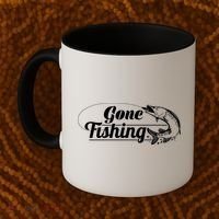 Gone Fishing Logo Coffee Mug thumb 2