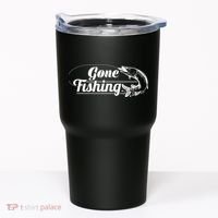 Gone Fishing Logo Tumbler thumb 0